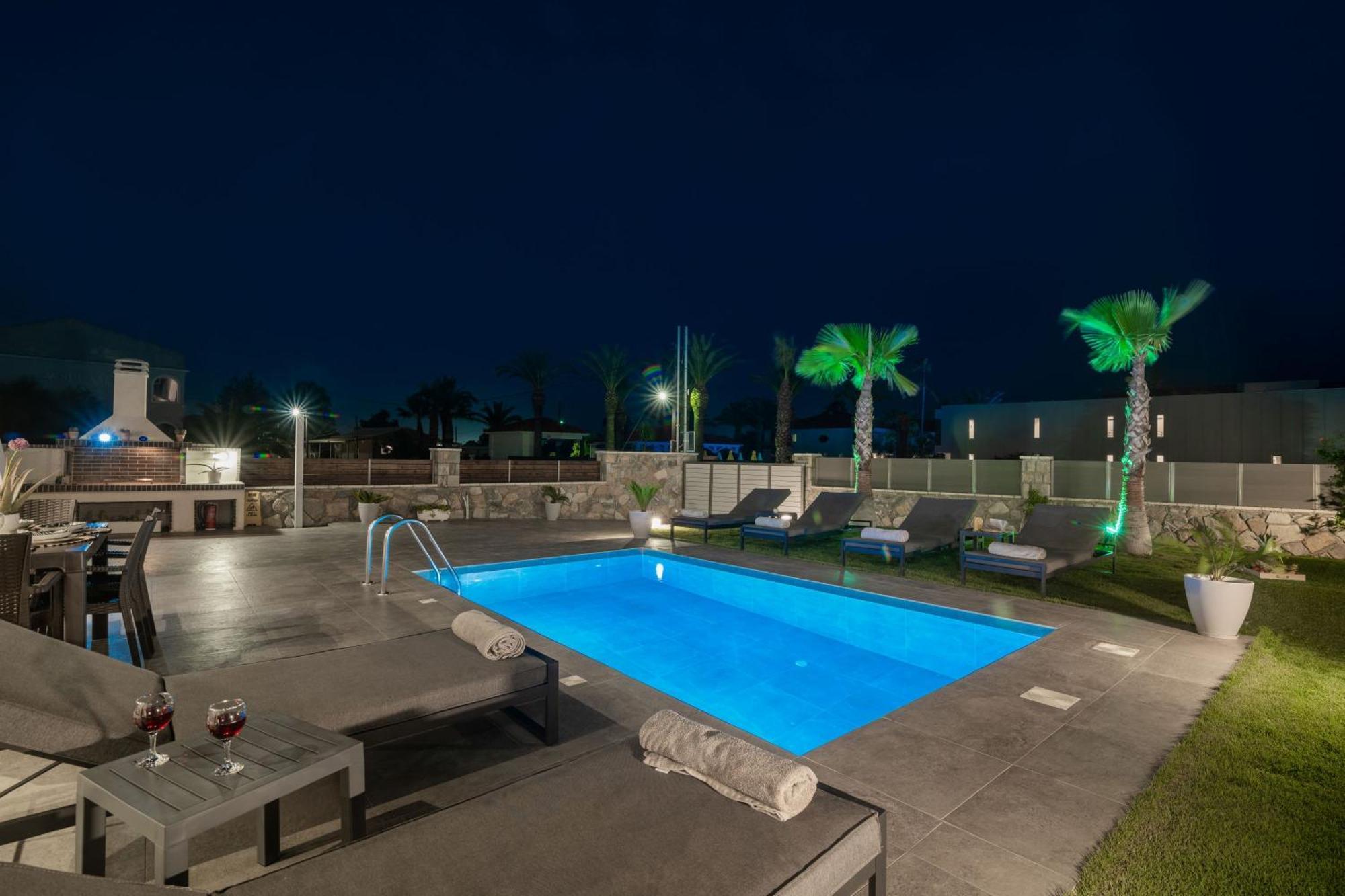 Sunwhite Villas - Private Pool & Cozy Atmosphere, By Zantewize Laganas Dış mekan fotoğraf
