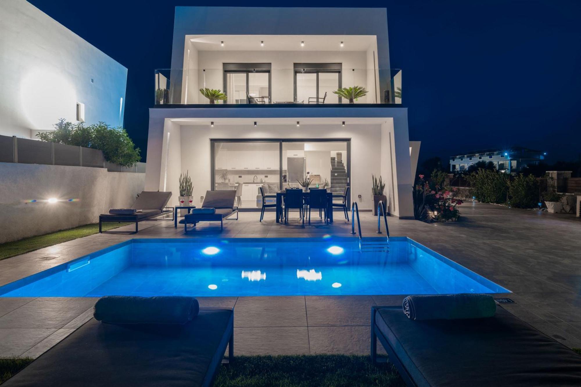 Sunwhite Villas - Private Pool & Cozy Atmosphere, By Zantewize Laganas Dış mekan fotoğraf