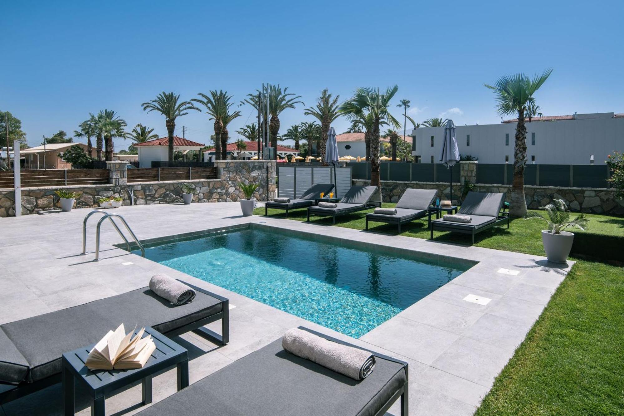 Sunwhite Villas - Private Pool & Cozy Atmosphere, By Zantewize Laganas Dış mekan fotoğraf