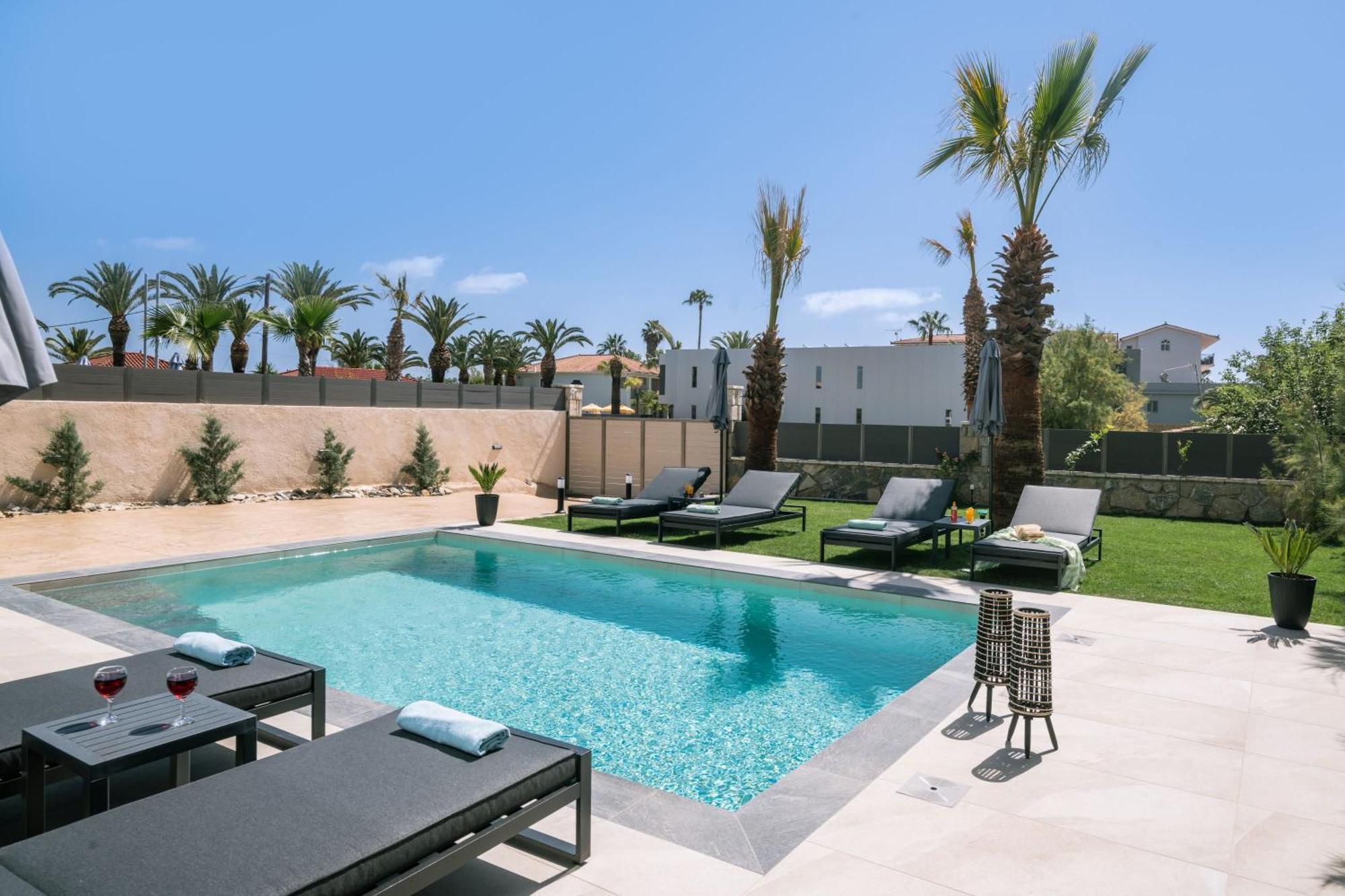 Sunwhite Villas - Private Pool & Cozy Atmosphere, By Zantewize Laganas Dış mekan fotoğraf