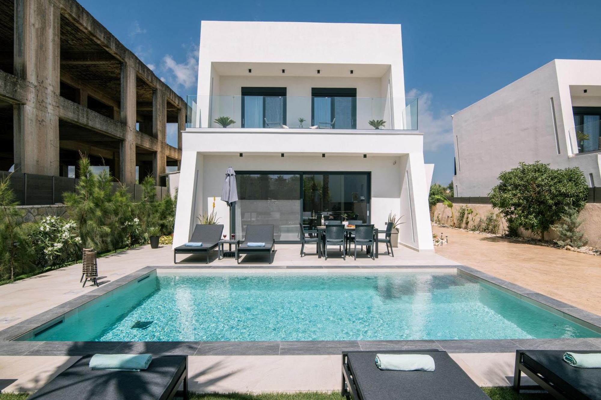 Sunwhite Villas - Private Pool & Cozy Atmosphere, By Zantewize Laganas Dış mekan fotoğraf